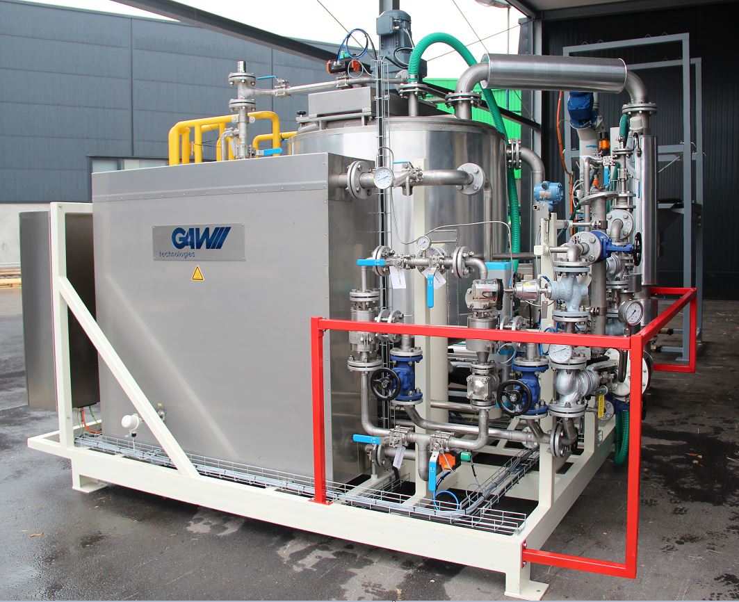 GAW technologies starch preparation rental unit