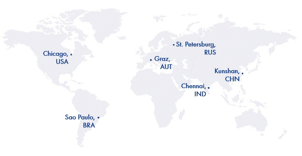 GAW technologies subsidiaries worldwide overview 2024