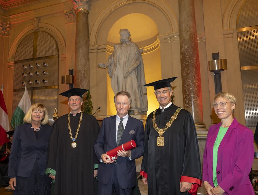 Jochen Pildner Steinburg Ehrensenatorwuerde TU Graz 3